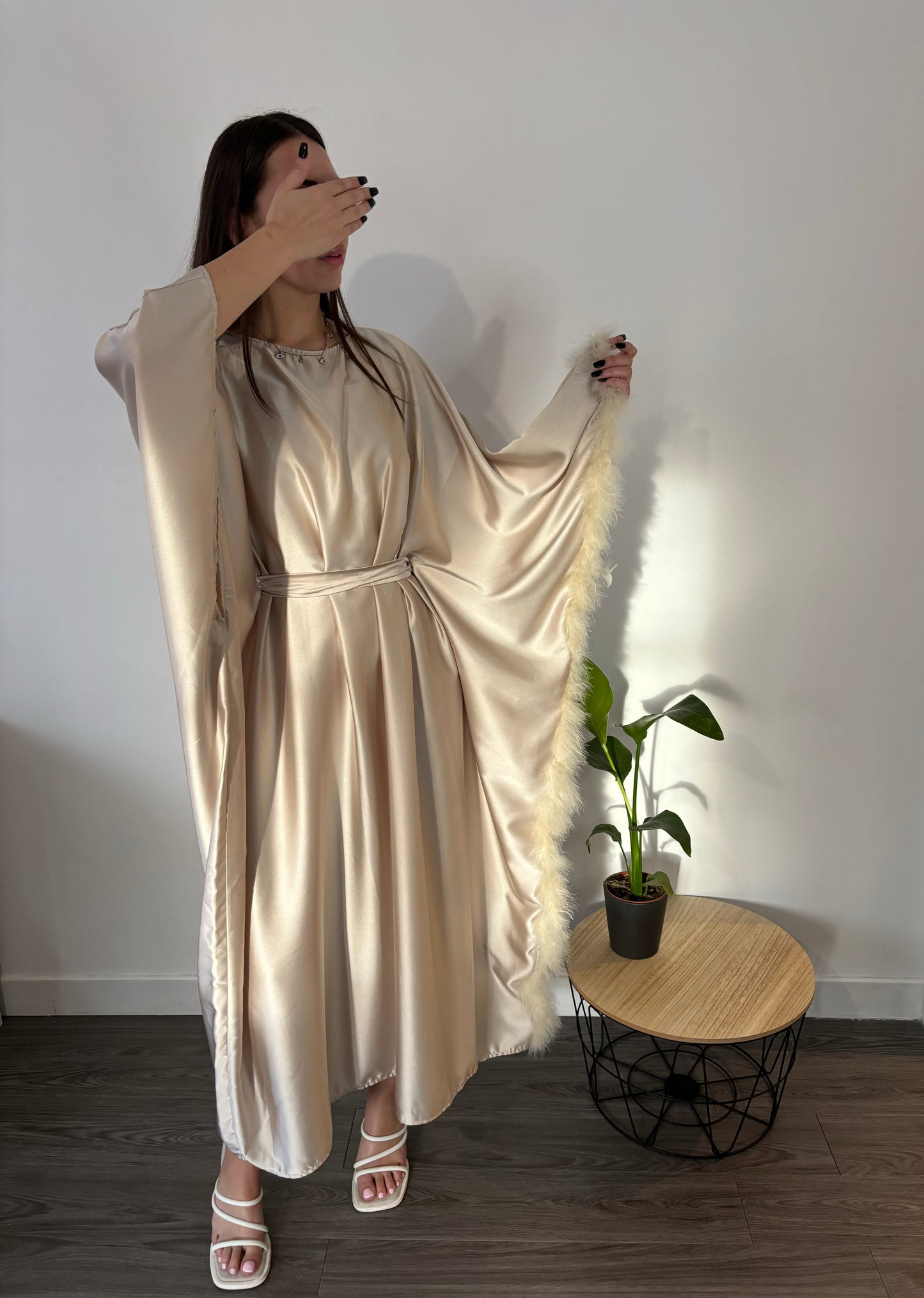 Robe Aya beige